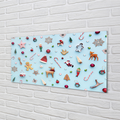 Painel de vidro Enfeites, decorações, doces
