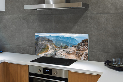 Painel de vidro Montanhas