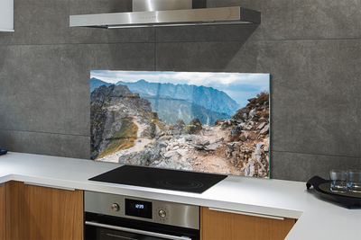 Painel de vidro Montanhas