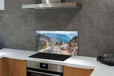 Painel de vidro Montanhas