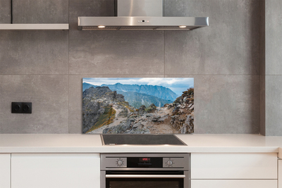 Painel de vidro Montanhas