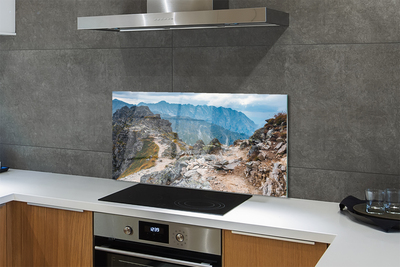 Painel de vidro Montanhas