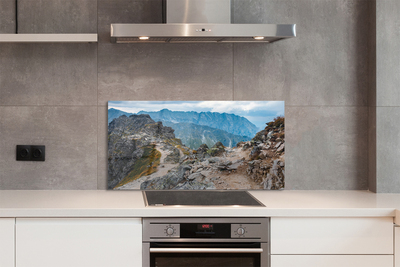 Painel de vidro Montanhas