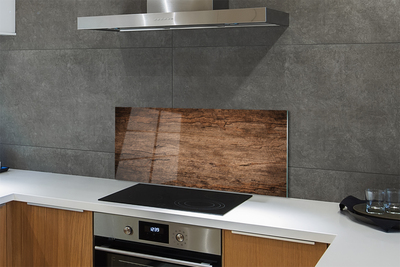 Painel de vidro Estrutura de grãos de madeira