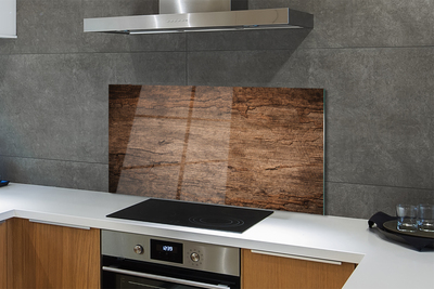 Painel de vidro Estrutura de grãos de madeira