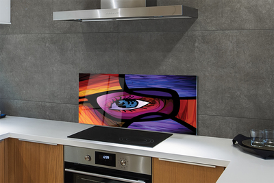 Painel de vidro Imagem do olho