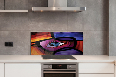 Painel de vidro Imagem do olho