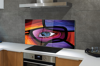 Painel de vidro Imagem do olho