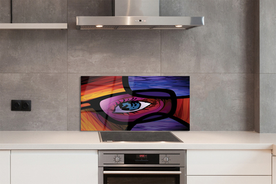 Painel de vidro Imagem do olho