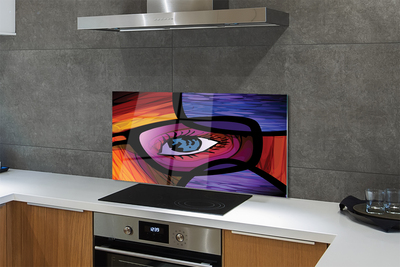 Painel de vidro Imagem do olho