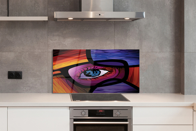 Painel de vidro Imagem do olho