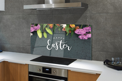 Painel de vidro Flores