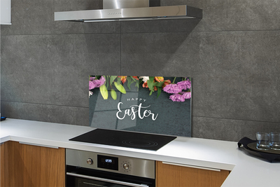 Painel de vidro Flores