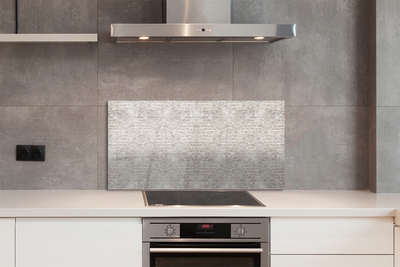 Painel de vidro Parede de tijolos vintage