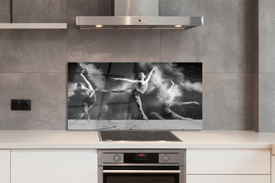 Painel de vidro As bailarinas fumam