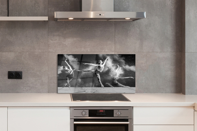 Painel de vidro As bailarinas fumam