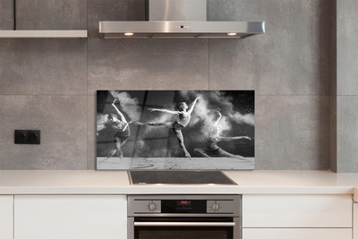 Painel de vidro As bailarinas fumam