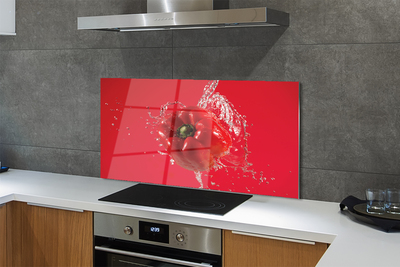 Painel de vidro Água de páprica