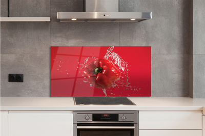 Painel de vidro Água de páprica