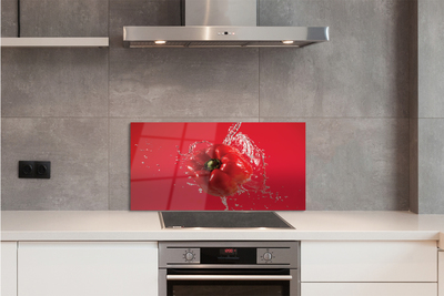 Painel de vidro Água de páprica