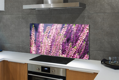 Painel de vidro Flores