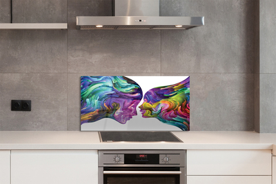 Painel de vidro As pessoas são loucas