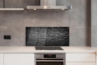 Painel de vidro Parede de tijolos vintage