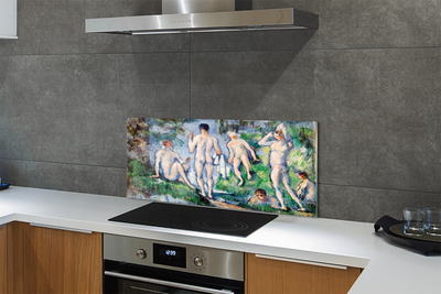 Painel de vidro Nudez artística