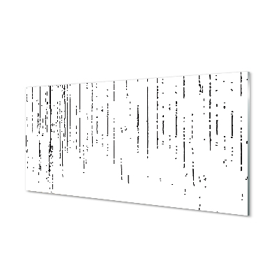 Painel de vidro Pontos e listras