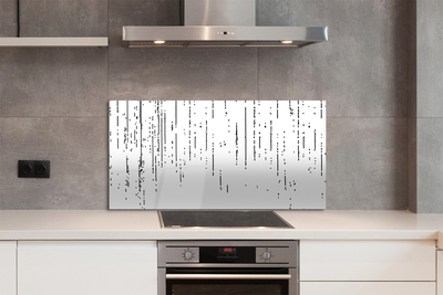 Painel de vidro Pontos e listras