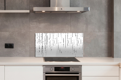 Painel de vidro Pontos e listras