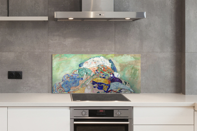 Painel de vidro Arte infantil abstração