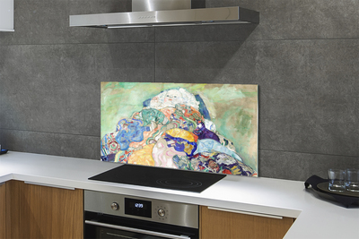 Painel de vidro Arte infantil abstração