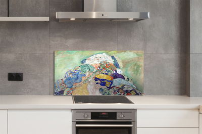 Painel de vidro Arte infantil abstração