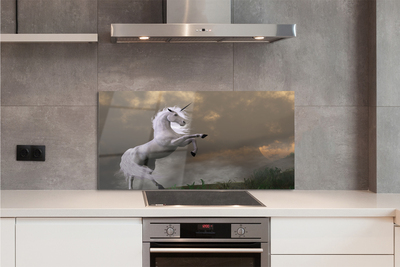 Painel de vidro Montanha do Unicórnio