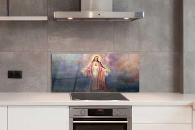 Painel de vidro Jesus