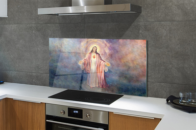 Painel de vidro Jesus