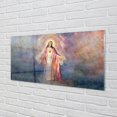 Painel de vidro Jesus