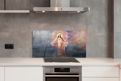 Painel de vidro Jesus