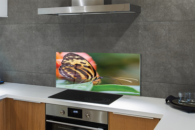 Painel de vidro Borboleta