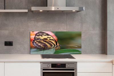 Painel de vidro Borboleta