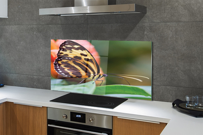 Painel de vidro Borboleta