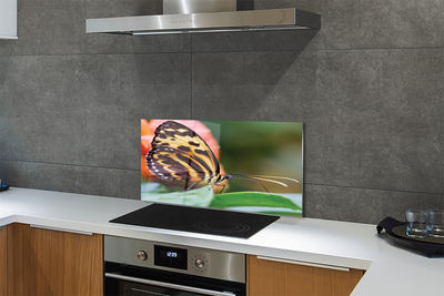 Painel de vidro Borboleta