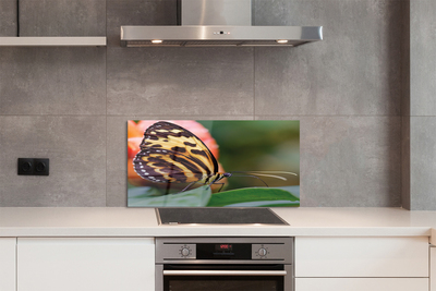 Painel de vidro Borboleta
