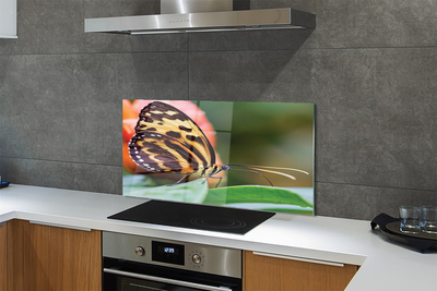 Painel de vidro Borboleta