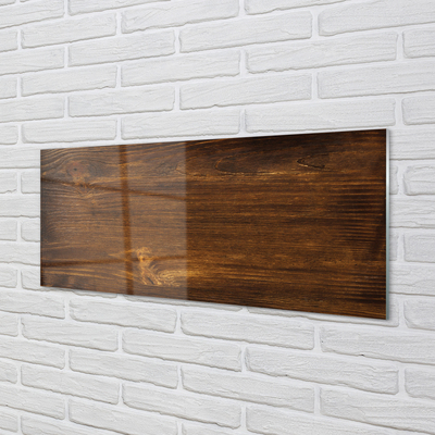 Painel de vidro Grãos e nós da madeira