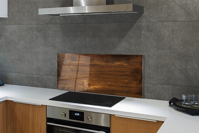 Painel de vidro Grãos e nós da madeira