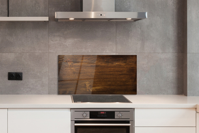 Painel de vidro Grãos e nós da madeira