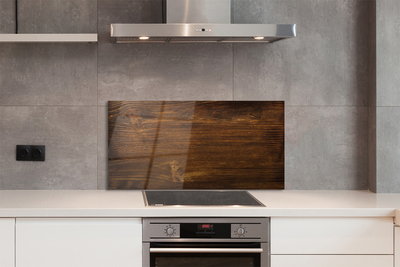 Painel de vidro Grãos e nós da madeira