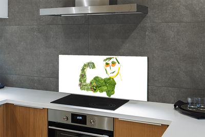 Painel de vidro Caráter vegetal